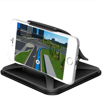 

JEREFISH Mobile Phone Holder Car Clip Stand Universal Dashboard Desktop Mount Holder For iPhone Samsung Huawei GPS Bracket