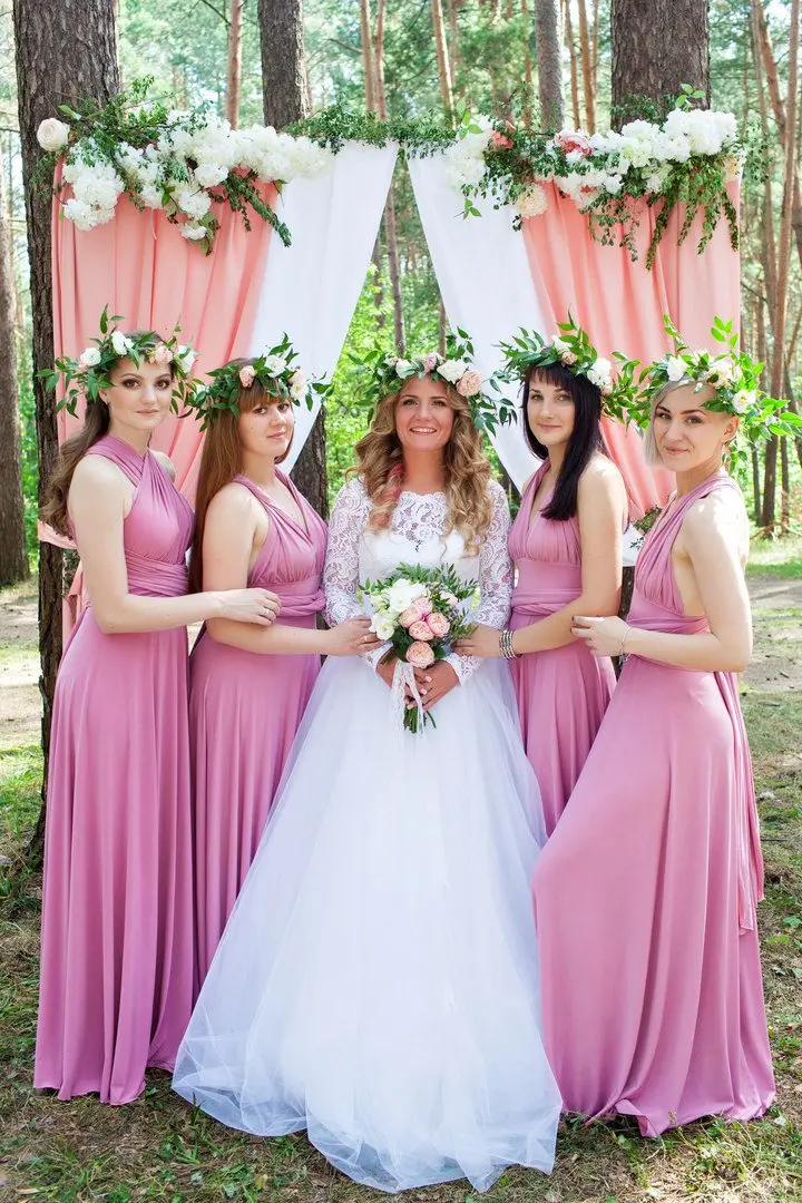 Bridesmaid dress v-neck bridesmaid dresses long sexy backless Wedding Party dress Bridesmaid dress v-neck bridesmaid dresses long sexy backless Wedding Party dress