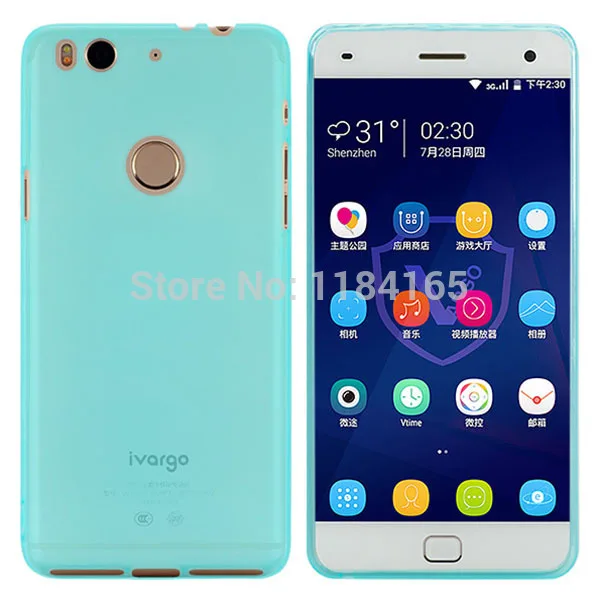 KOC2933_2_Translucent Frosted TPU Case for Ivargo V210101