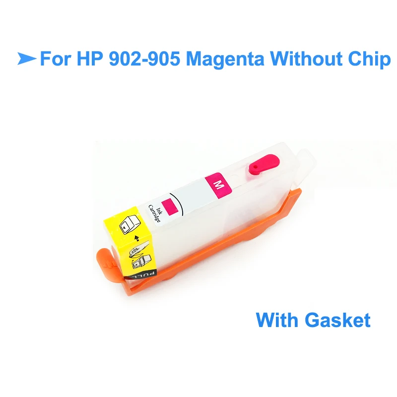Замена чернильного картриджа для HP 903 904 905 6950 без чипа OfficeJet 6960 6970 903XL