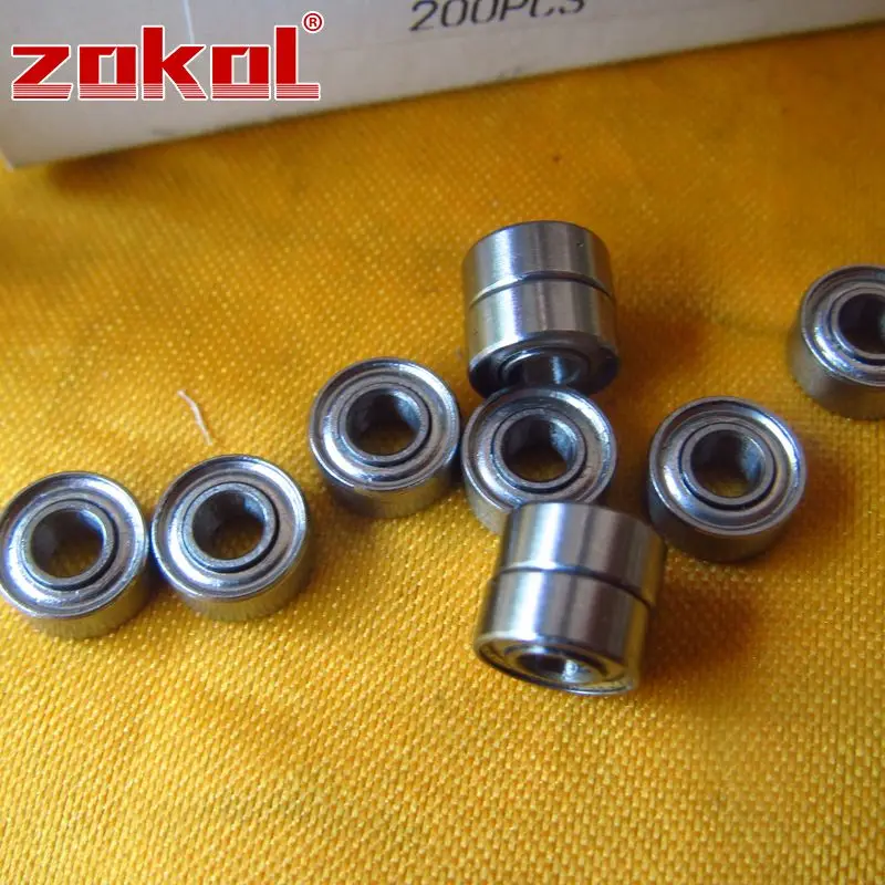 Подшипник ZOKOL 683 ZZ 683zz миниатюрный шариковый подшипник 3*7*3 мм с глубоким желобом Z