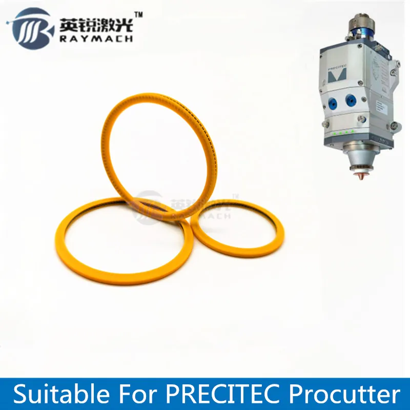 

Seal Ring Fiber Laser Parts Dia.40.35mm/D54.5mm used for PRECITEC PROCUTTER Fiber Head 37*7mm Protective Windows