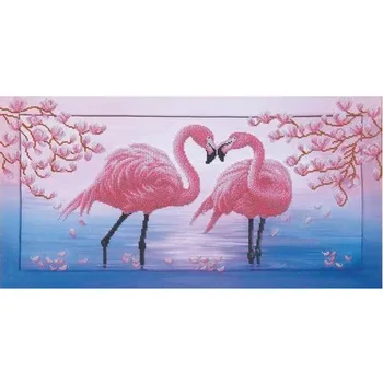 

3D Diamond Embroidery Animal Flamingos Diamond Painting Cross Stitch Kit Square Rhinestone Needlework Diamond Mosaic Home Decor