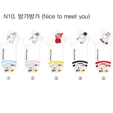 Белые носки Moomin Valley Pappa Mamma Snorkmaide Little My Cartoon Kawai, женские короткие носки