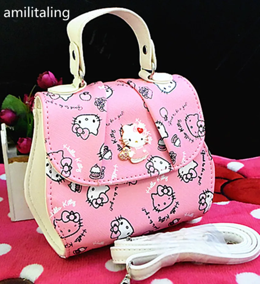 Aliexpress com Buy New Women Girl  Hello  kitty  Bags 