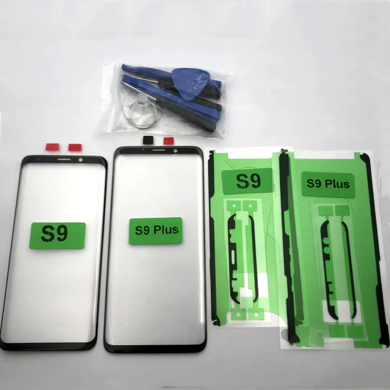 

Replacement External Glass for Samsung Galaxy S9 G960 G960F & S9 plus G965 LCD Display Touch Screen Front Glass External Lens