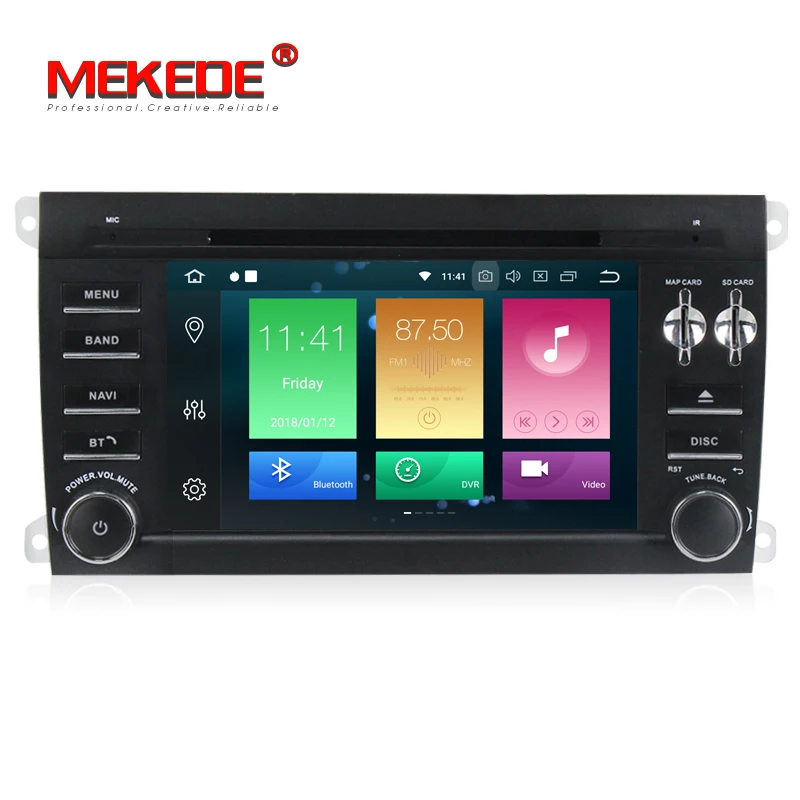 

4G RAM PX5 Android 8.0 car multimedia Player GPS navigation For Porsche Cayenne 2003-2010 DVD RADUI WIFI BT 3G free shipping