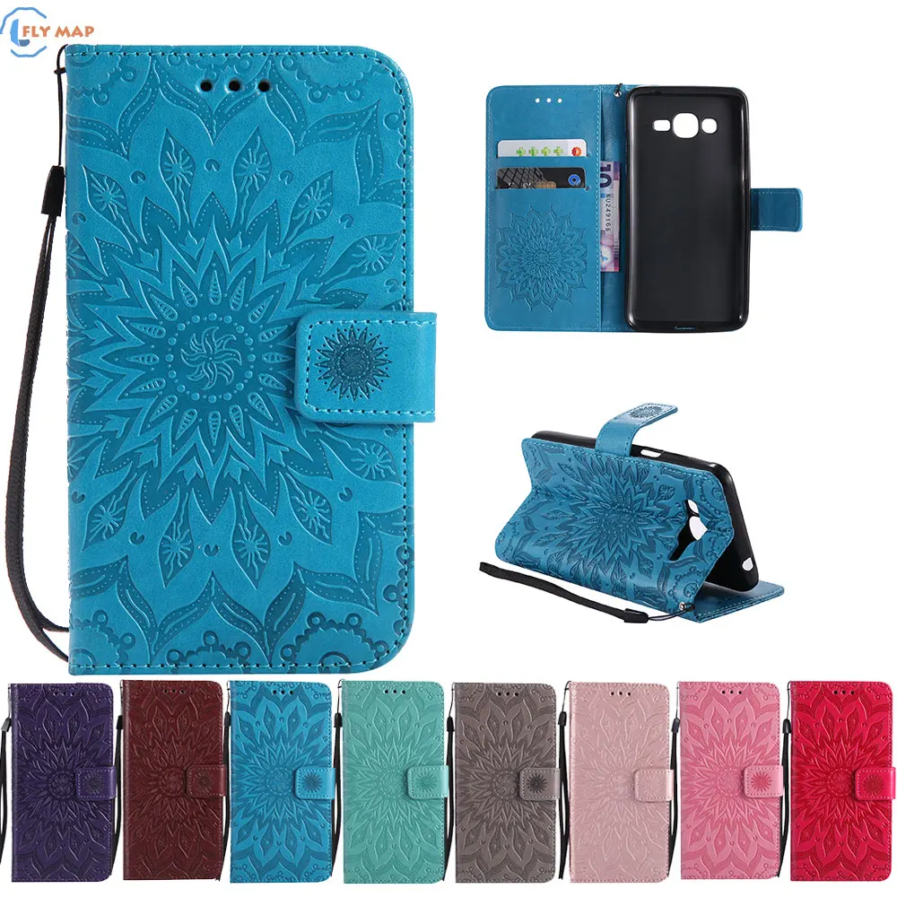 Case Cover For Samsung Galaxy J2 Prime G532F G532F/DS Wallet Flip Phone Leather Coque For SM-G532 SM-G532F SM-G532F/DS Capa Box