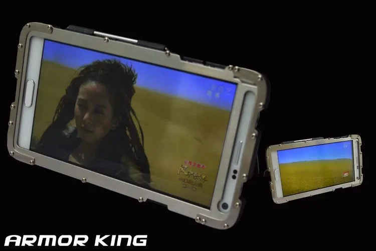 Защитный чехол ARMOR KING из нержавеющей стали, аксессуар для samsung Galaxy Note 4 N9100, элемент, флип-чехол для телефонов