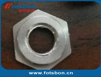 

F-M2-2 Flush nuts, SUS303, In stock,