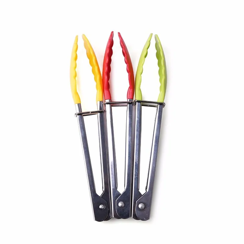 1-Piece-BBQ-Tongs-Cover-Handle-Kitchen-Tongs-Lock-Design-Barbecue-Clip-Clip-Clamp-Stainless-steel