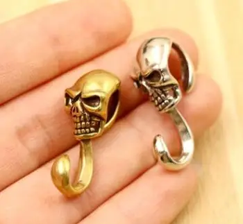 

NEW Solid Pure Brass Skull Shackle Hook Buckle For DIY purse bag/ free shipping