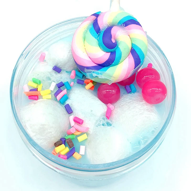 

NEW Lollipop Clay Toy Scented Stress Relief Toy Kids Plasticine Toy Sludge Toy