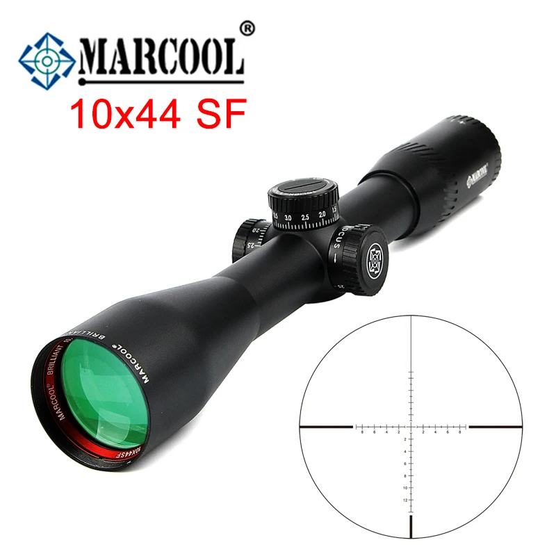 Marcool прицел BLT 10X44 SF HD красное кольцо тактическая страйкбольная воздушная