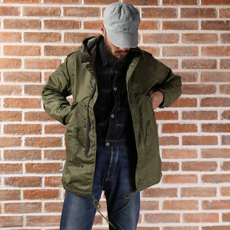 Bronson mans винтажная куртка парка из нейлона M51|m51 parka|jacket jacketmens nylon jacket |