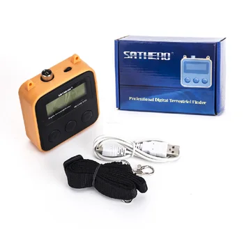 

3PCS/LOT [Genuine] Sathero SH-110HD DVB-T DVB-T2 LCD Digital Terrestrial Finder Support QPSK Signal Meter better satlink ws-6905