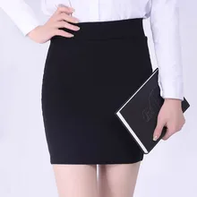 Детская юбка для девочек, новая модная черная мини-юбка-карандаш с высокой талией, Студенческая юбка для колледжа