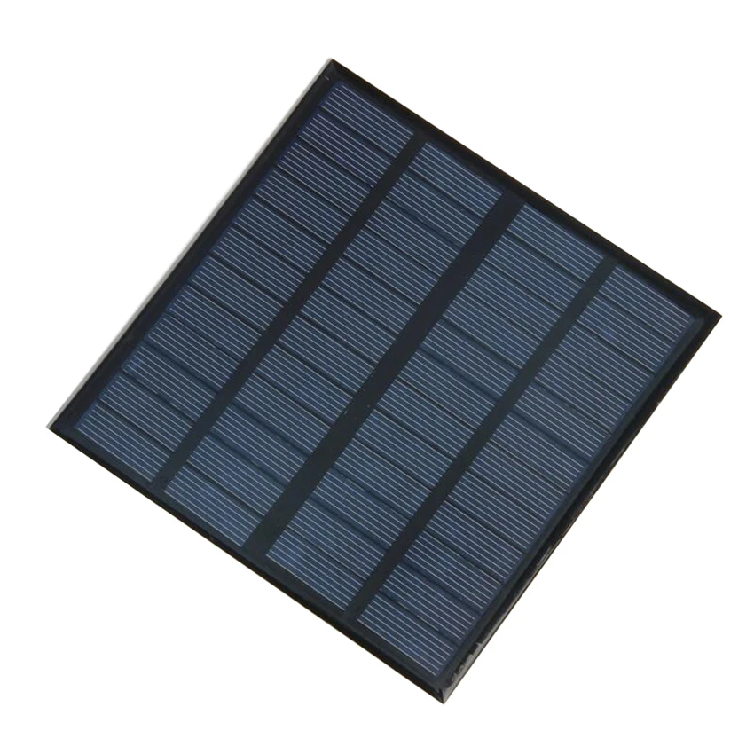 Zerosky 3W 12V Панели солнечные гибкие элементы DIY поликристаллический кремний и