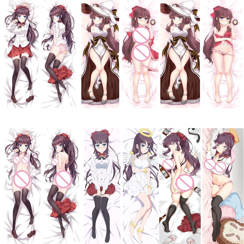 September update японская аниме новая игра! Сексуальная девушка Hifumi такимото Dakimakura