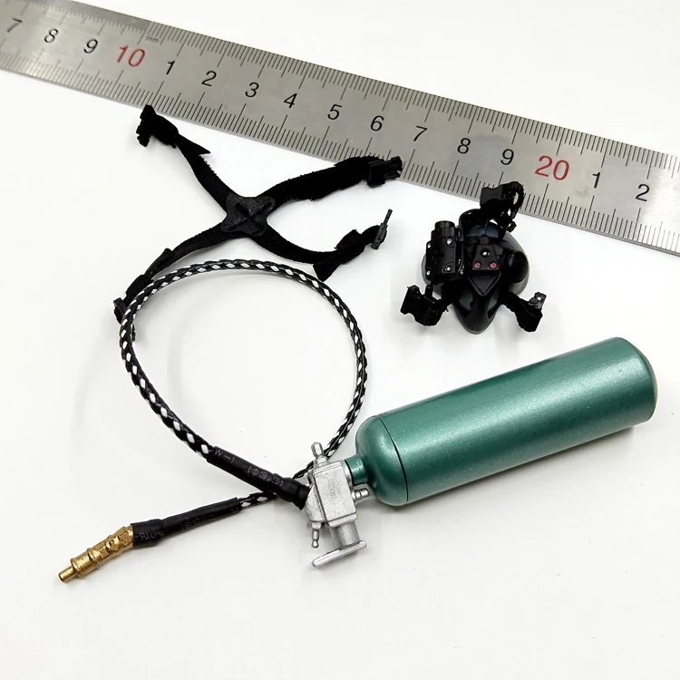 

1/6 Scale M013 Navy Seal K9 HALO OXygen Bottle and Masks Set Models for 12''Action Figures Bodies Accessories
