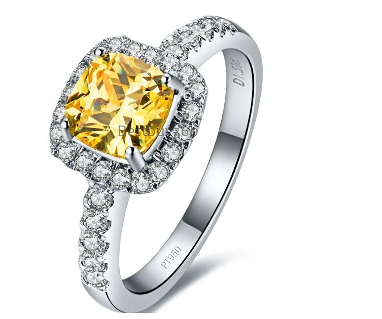 

Original 3 carat 925 sterling silver SONA diamant wedding engagement jewelry ring (YD)