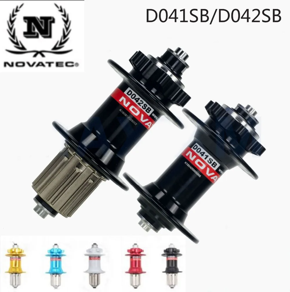 Novatec Hub D041SB D042SB MTB Bicycle Hub Front + Rear + quick release ... - Novatec Hub D041SB D042SB MTB Bicycle Hub Front Rear Quick Release Set Bike Hubs Disc Bearing