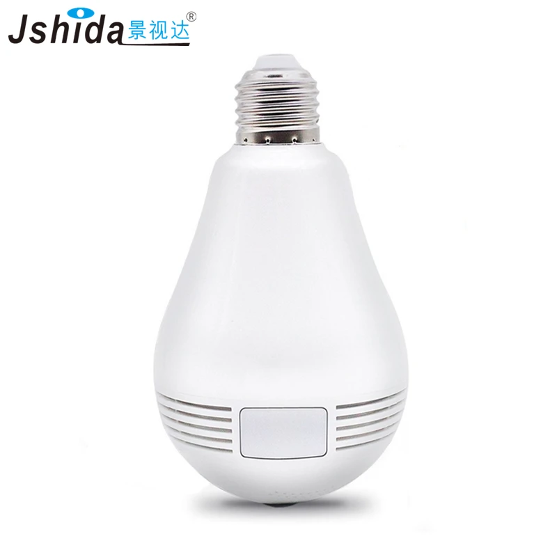 

Wireless IP Camera 960P LED Light Bulb Camera Fisheye Panoramic 360 Night Vision Home Security Camera wifi IPY100