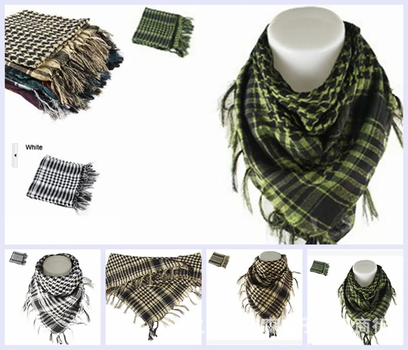

Shemagh Military Scarf Islamic Airsoft Muslim Multifunction Tactical Arabic Keffiyeh Man Wrap Bandana Hijab Palestine Sq303-2