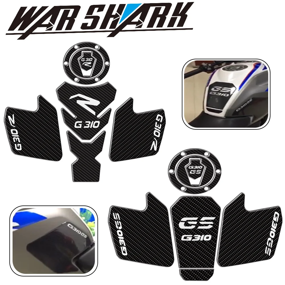 

FOR BMW G310GS G310R G310 R G310 GS New Motorcycle Accessories Real Tank Pad Gas Fuel Sticker Moto Decal Emblem Protector