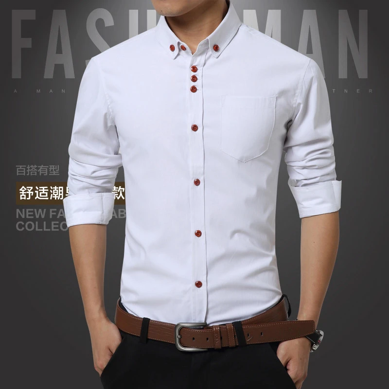 Dress Shirts Mens Fit Shirts Wrinkle ...