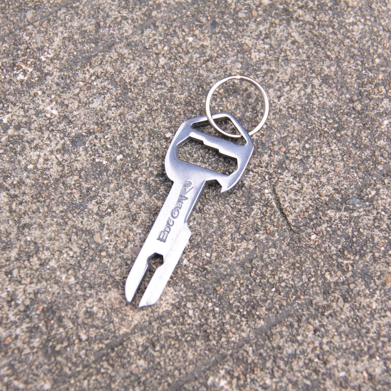 Multipurpose Tool Case Cutter Stainless Steel Padded EDC Carrying Case with Keyring EDC Knife Wrench Bottle Opener