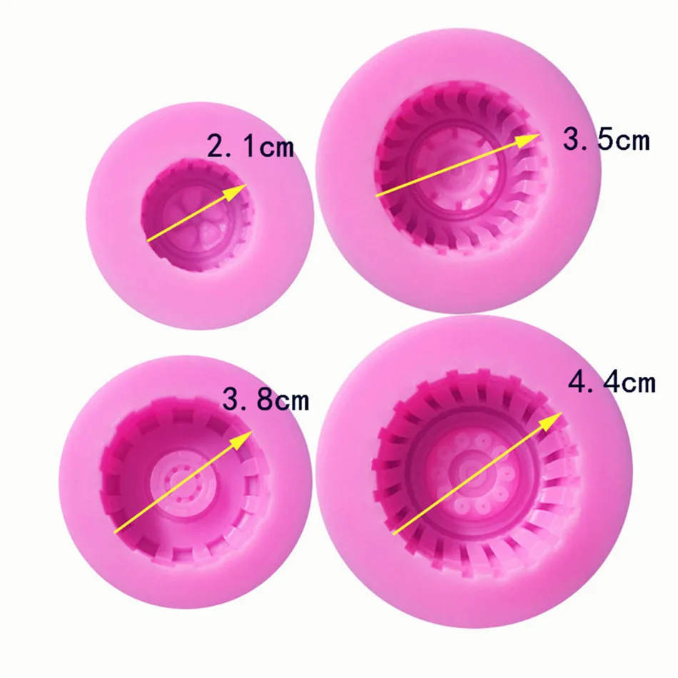 VOGVIGO Автомобиль Мотоцикл шины Творческий помадка форма для изготовления торта DIY шоколад выпечки украшения формы инструмент