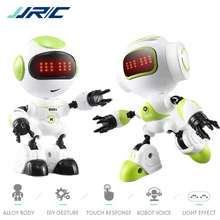 JJRC R8 робот жесты мини умный озвученный умный светодиодный глаз RC DIY Роботы Синий Зеленый Оранжевый Робо-игрушки для детей Подарки для детей