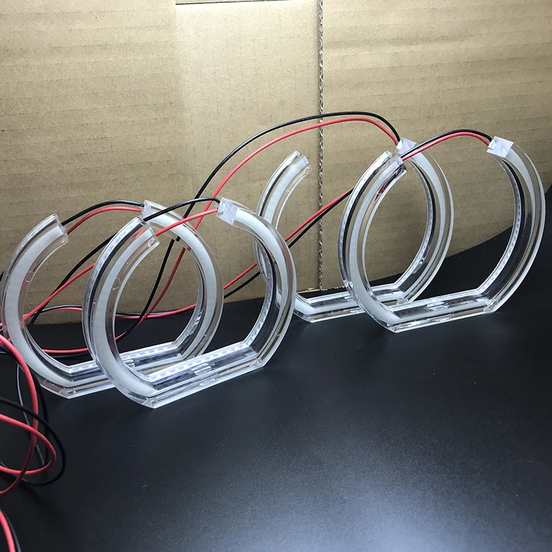 Кристалл DTM Стиль LED Ангельские Глазки Halo кольца свет наборы для BMW 3 серии F30 F31 F34