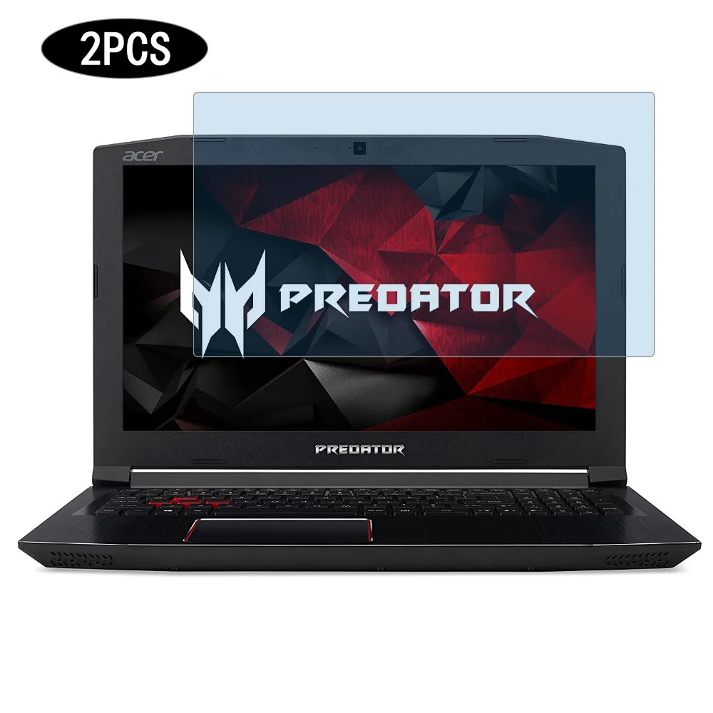 Cartinoe 15,6 дюймов 16:9 защитная плёнка для экрана ноутбука для acer Predator Helios 300 G3-571 Защитная пленка для ноутбука анти синий светильник 2 шт