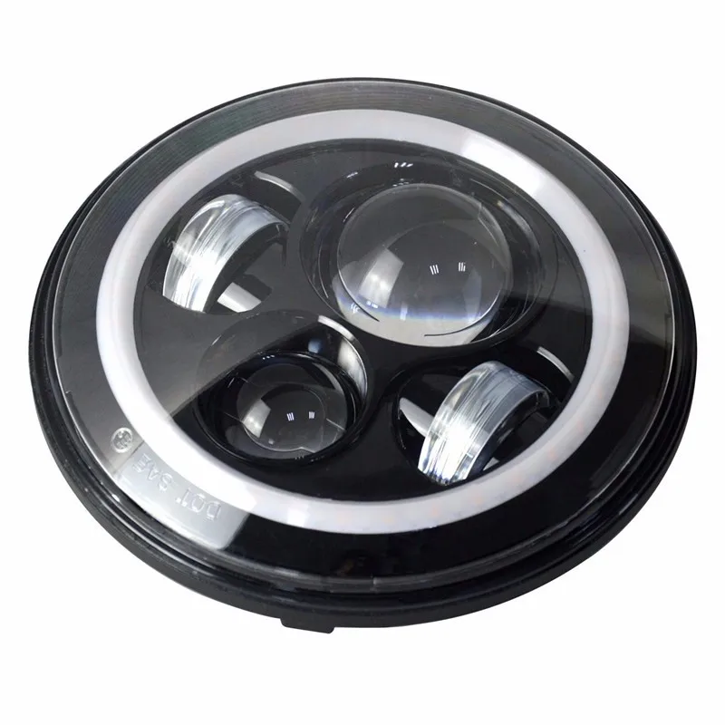7 дюймовый круглый светодиодный фар для Wrangler Harley Toyota FJ Cruiser LandRover Defender с