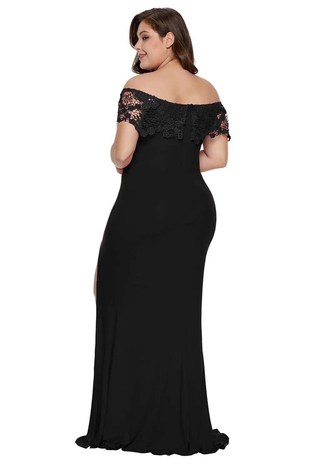 Black-Off-Shoulder-Plus-Size-Prom-Dress-LC611062-2-2