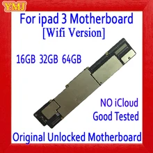 16 ГБ 32 ГБ 64 ГБ для ipad 3 материнская плата с системой IOS, оригинальная разблокированная для ipad 3 логическая плата, Wifi версия и хорошее тестирование