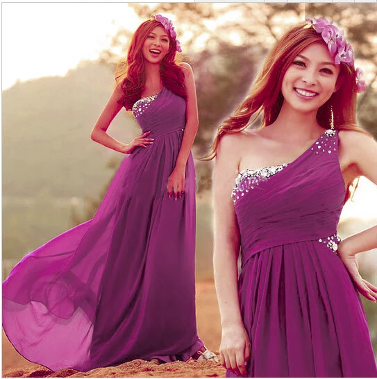 Платье Шифон Фиолетовый фото 41