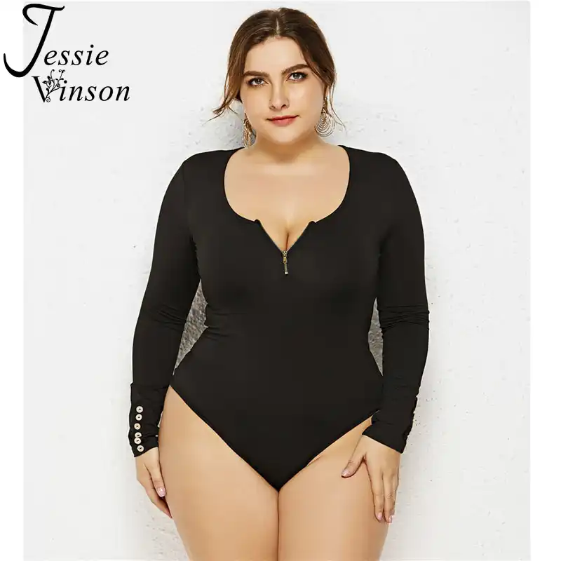 Black bodysuit for women sexy