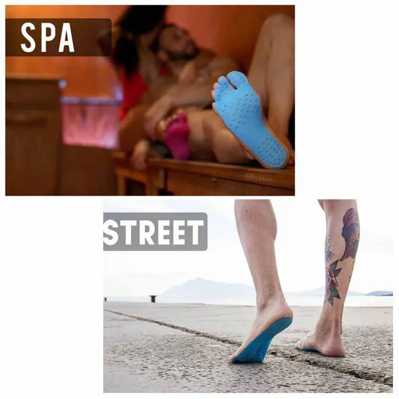 Наклейка на обувь на подошве, липкие подушечки для ног, пляжный Носок, водонепроницаемая гипоаллергенная клейкая Подушечка Для Ног