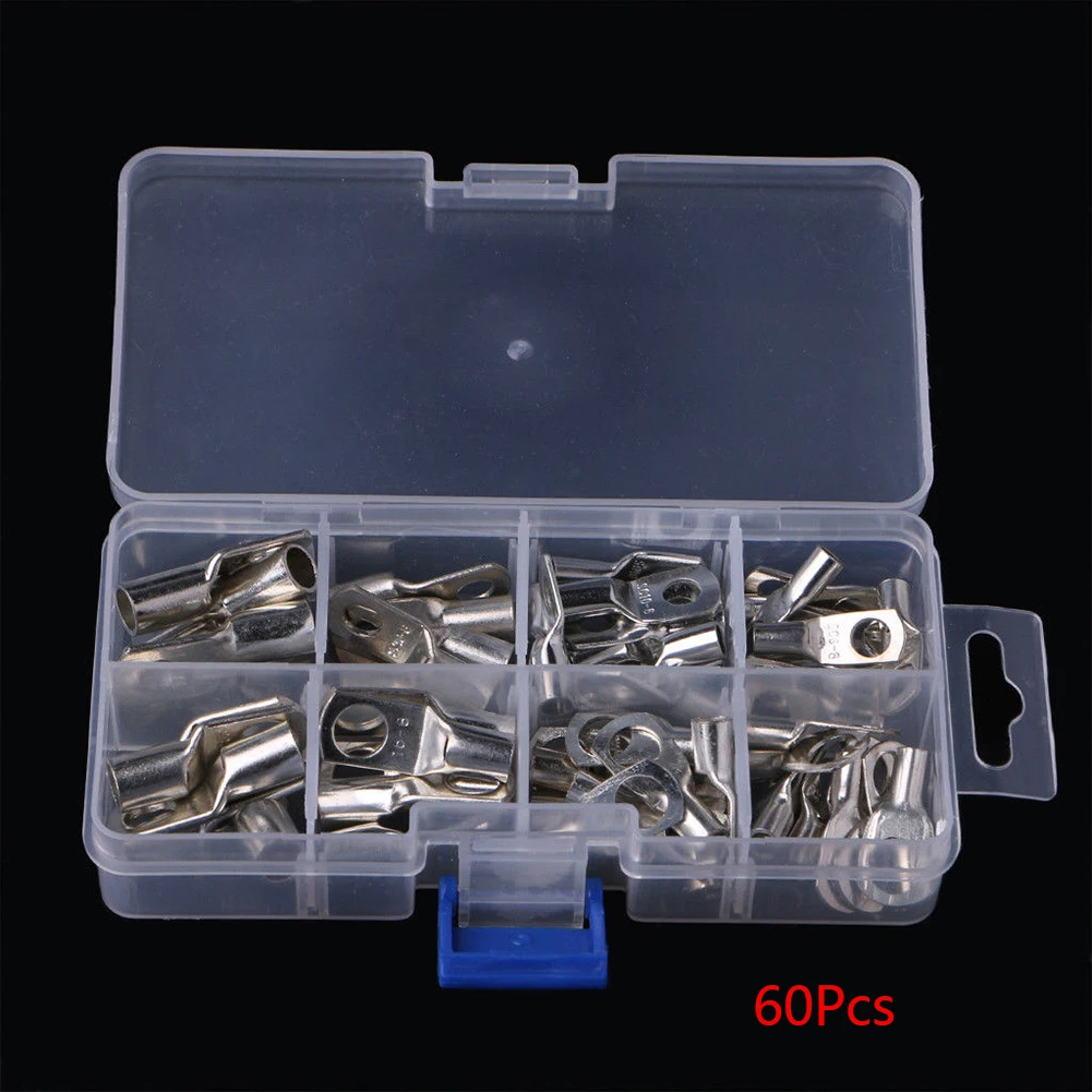 

Copper Plated Wire Connector Terminal Bolt Hole Cable Tinned Lugs Decor High New