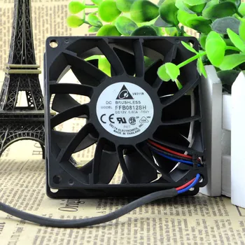 

Detla Electronics FFB0812SH -T6VY Server Cooling Fan DC 12V 0.60A 80X80X25mm 3-wire