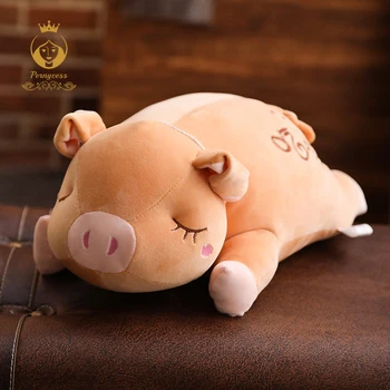 

1PCS 20cm/40cm Kawaii soft multicolored pig plush stuffed toys, kids toys, appease dolls, sofa pillows, home decoration