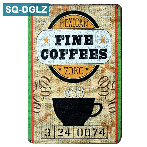 [SQ-DGLZ] горячий вы можете спеть, когда вы мертвы кофе металлические таблички со знаками кафе-бар клуб домашний Настенный декор оловянные знаки ретро-плакат - Цвет: 0372
