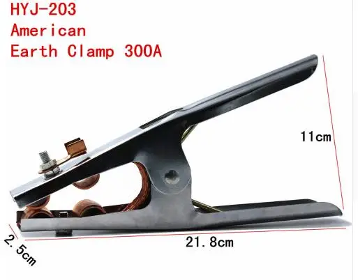 

Safty Brass material Welding Steel Ground Clamp American Earth Clamp 300A American type Free shipping