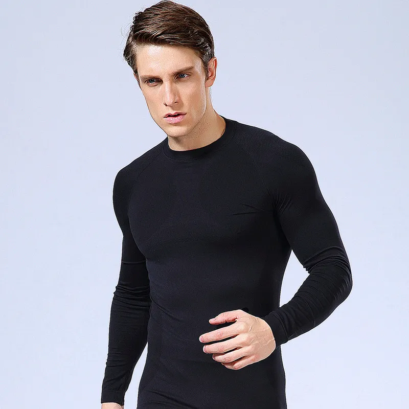 Мужская тренировочная одежда Суперэластичные безрукавки для занятия бегом уличная футболка спортивные быстросохнущие рубашки для фитнеса M L XL мужские длинные рубашки