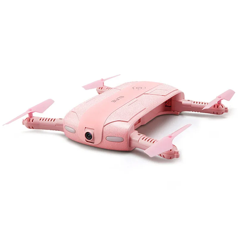 

JJRC H37 Elfie RC Quadcopter WIFI FPV Real-time Video 2MP Foldable Valentine Pink Control By Phone Gsensor Headless Mode Drones