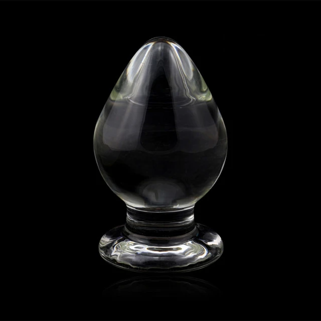 10.5*6cm Large Glass Anal Plug, Erotic Toys Butt Plug, Porn Adult Sex Toys  For Woman And Men,Sale Sex Products Anal Plug - AliExpress