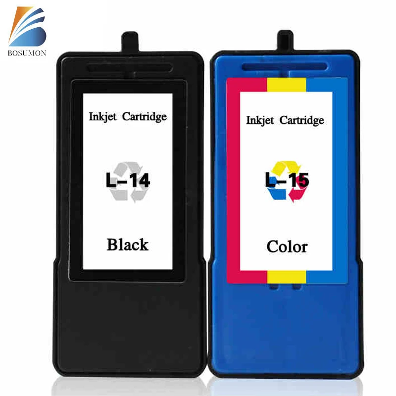 

2PK For Lexmark 14XL 15XL Ink Cartridges 14 XL 15 XL compatible X2600/X2620/X2630/X2650/X2670/Z2300/Z2310/Z2320printer